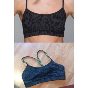 Lululemon Flow Y Leopard Print Bra